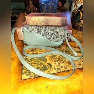 Lucky Brand Leather crossbody NWT